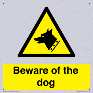 Beware of the dog